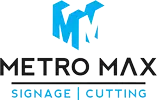 Metromax Signage Company Ludhiana Logo